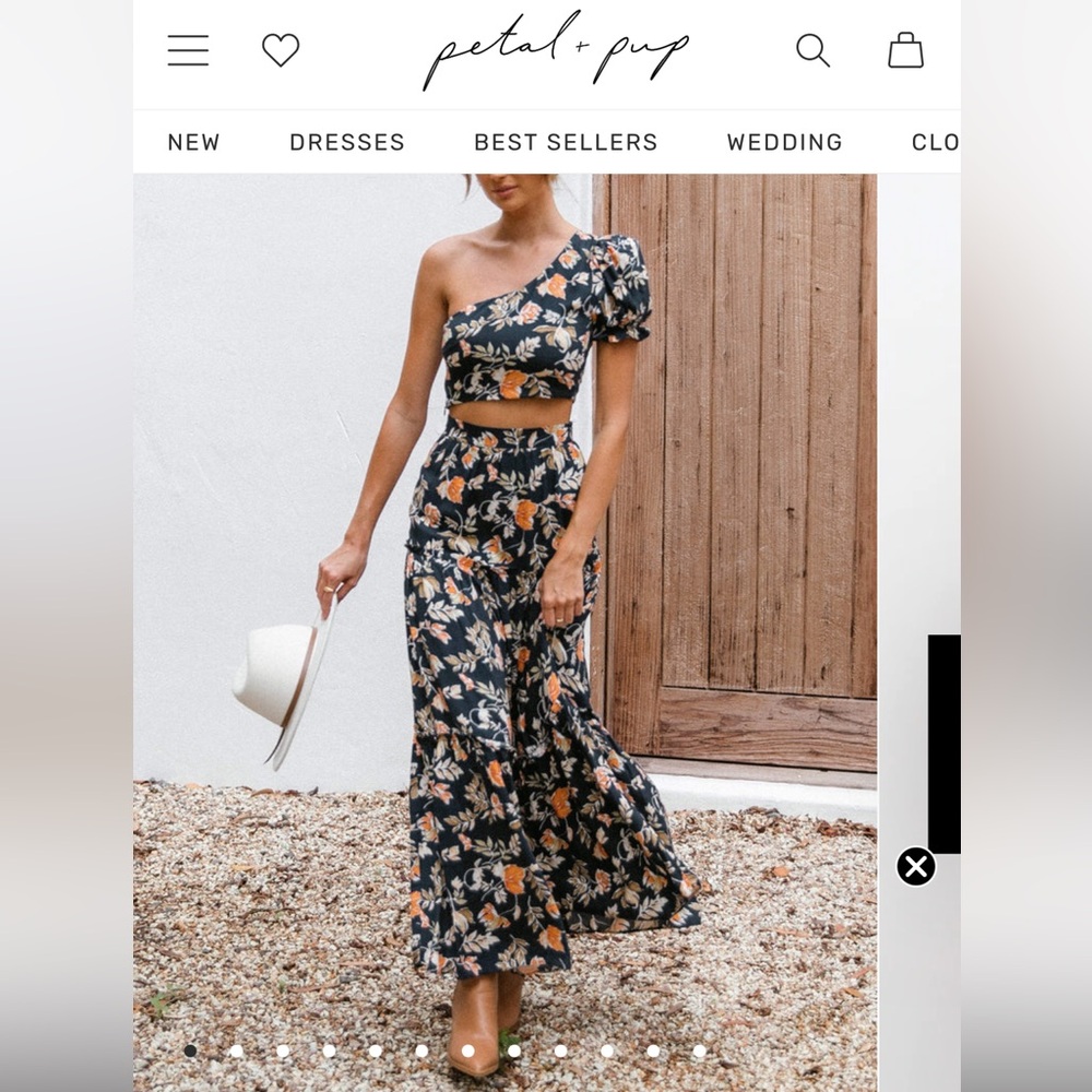 Petal & Pup Two Piece Floral Set